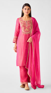 Rani Embroidered Tissue Suit Set