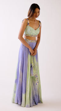 The Gradient Glow Lehenga