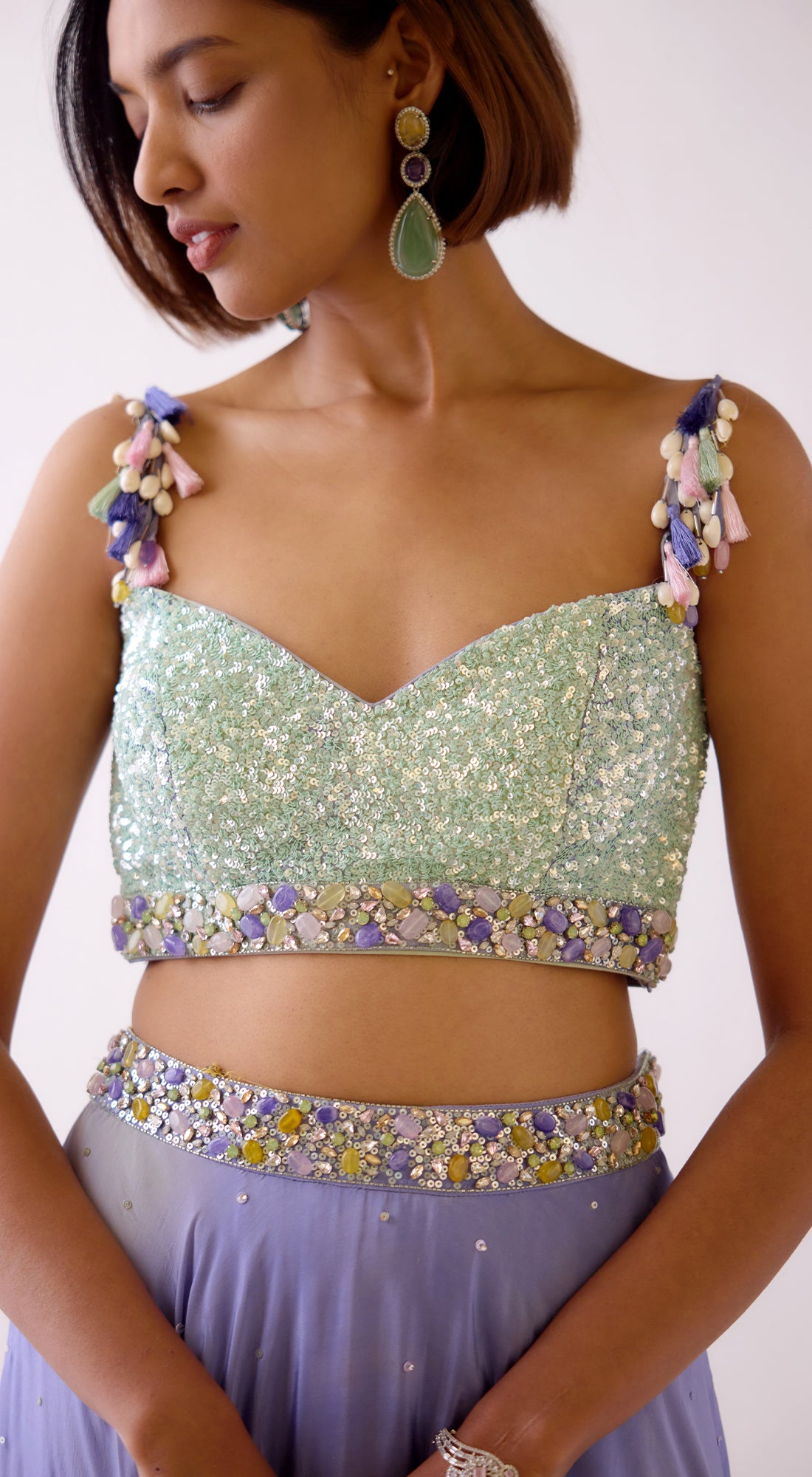 The Gradient Glow Lehenga