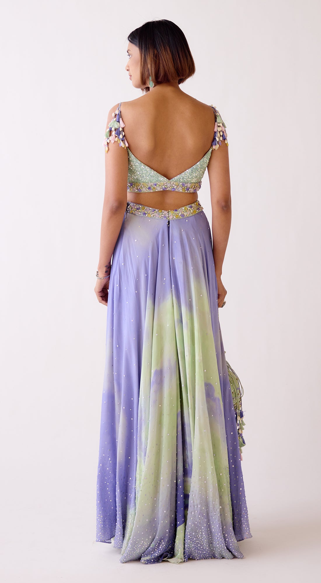 The Gradient Glow Lehenga