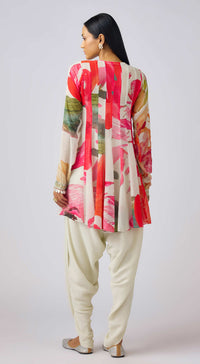 Multi Embroidered Kurta Set