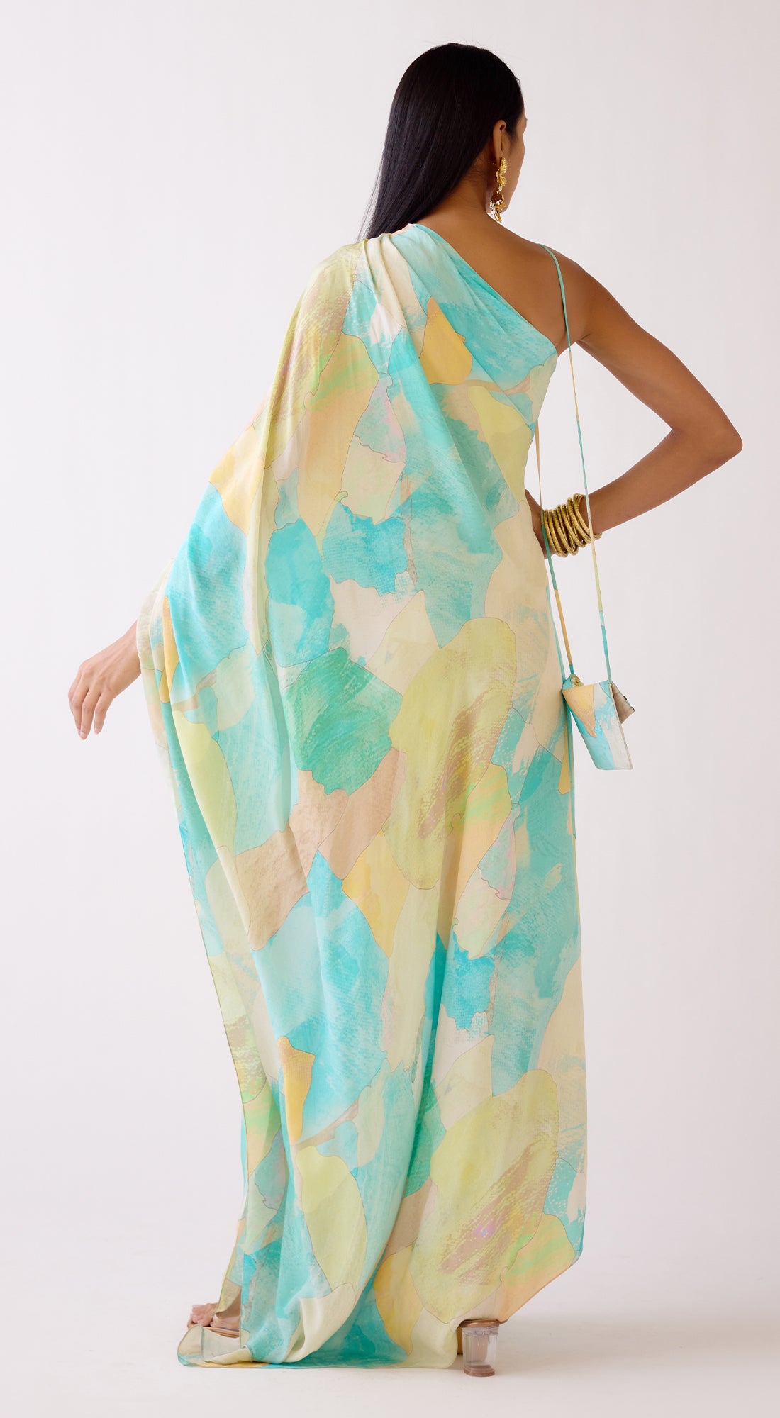 The Abstract Waves Dress