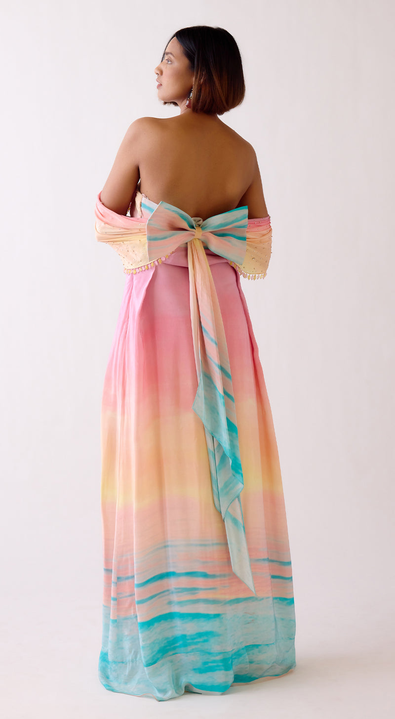 The Sunset Glow Gown
