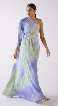 The Abstract Shore Gown