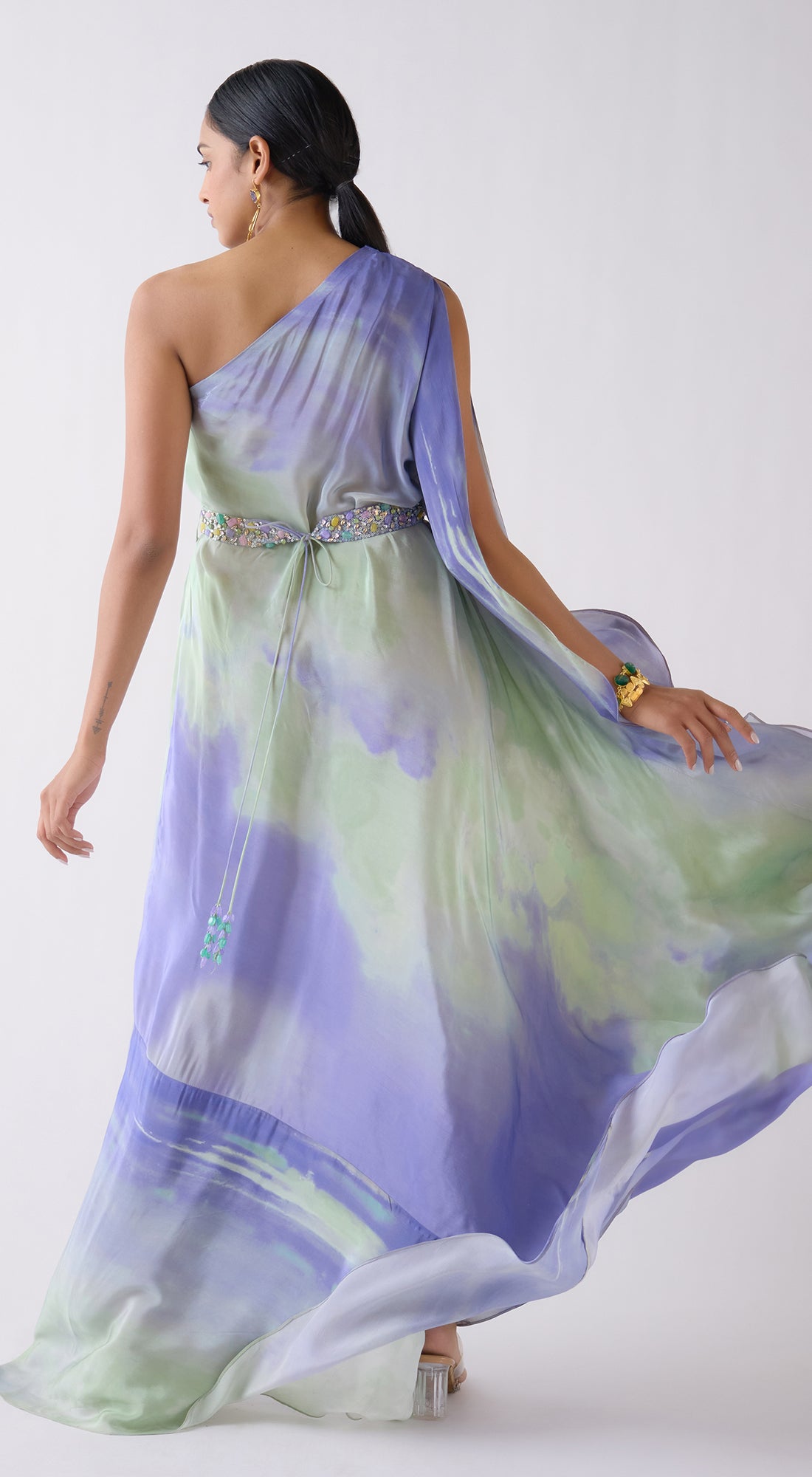 The Abstract Shore Gown