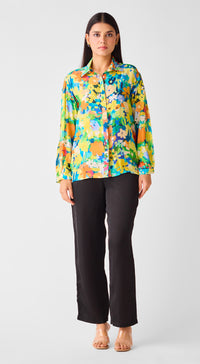 Multi Muslin Floral Shirt