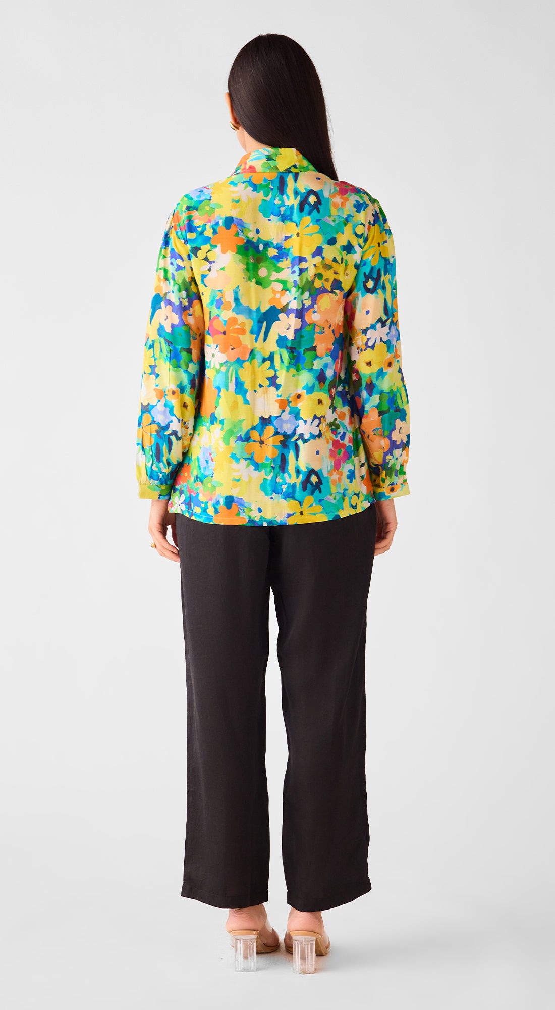 Multi Muslin Floral Shirt