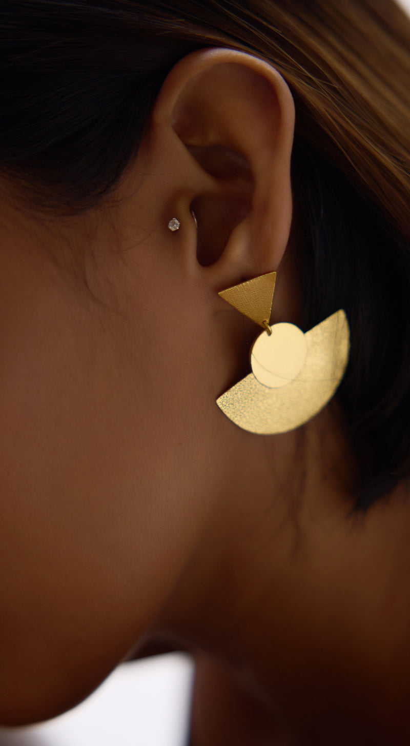 Half Moon Earrings