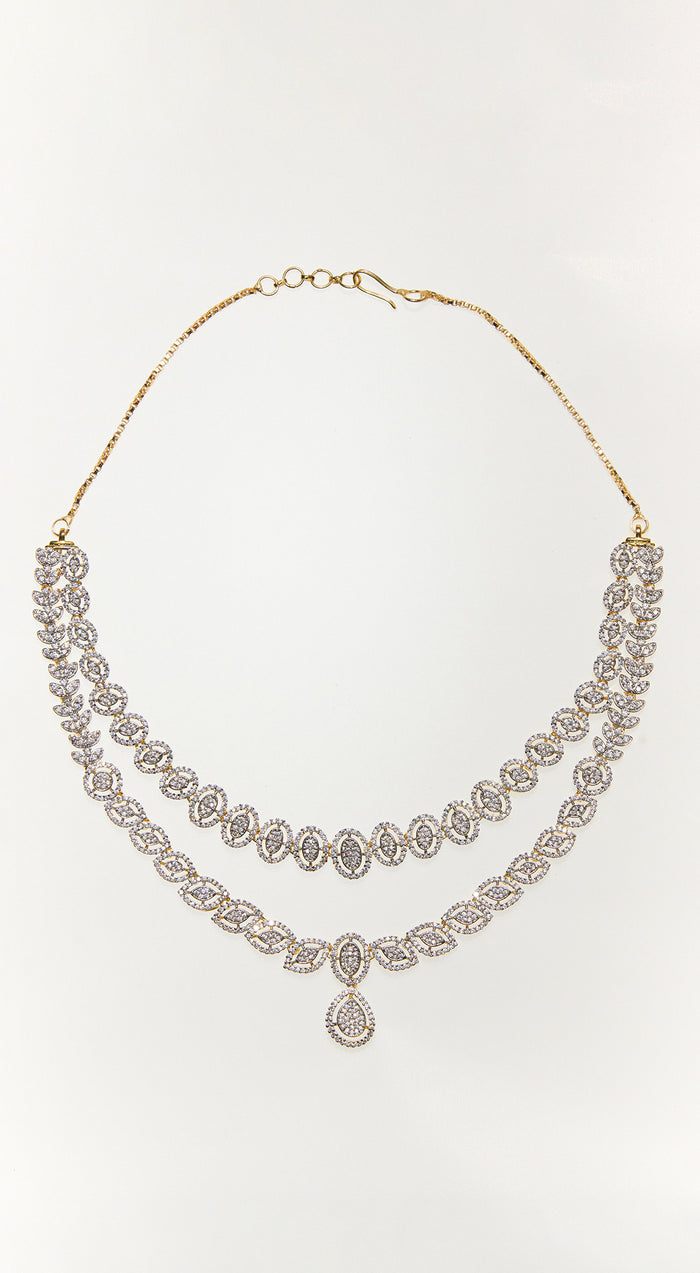 Aari blossom necklace