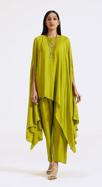 Lime Green Co-Ord Set - Basanti Kapde aur Koffee