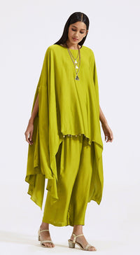 Lime Green Co-Ord Set - Basanti Kapde aur Koffee